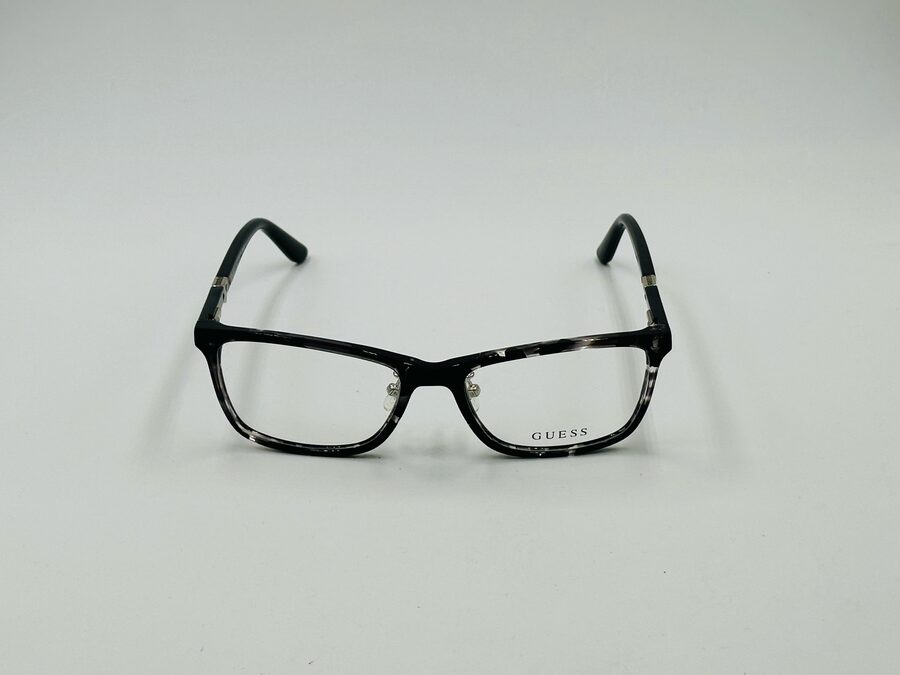 Guess black round wire-style frame