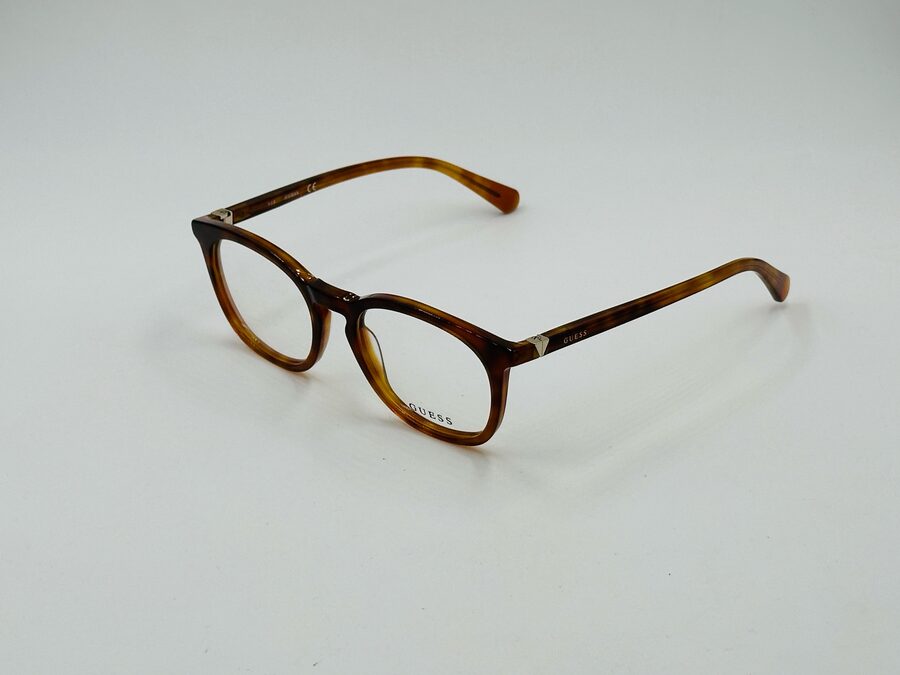 Guess tan tortoiseshell rectangular frame