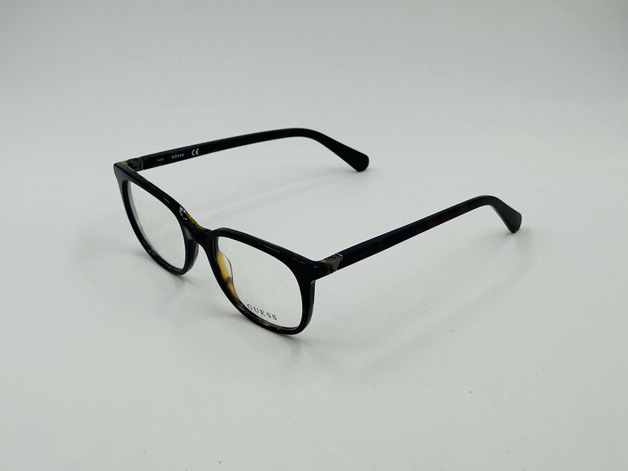 Guess black and gold rectangular frame