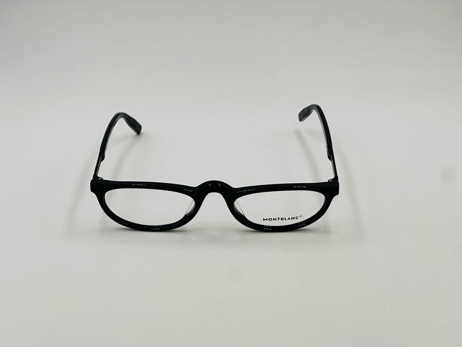 Mont Blanc black round optical frame