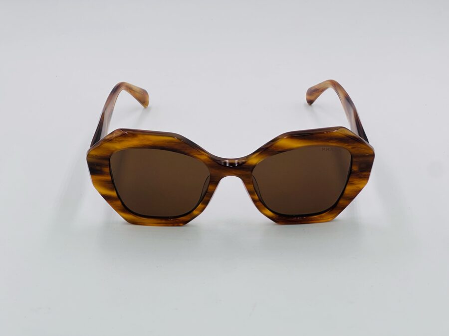 Prada brown tortoiseshell cat-eye sunglasses