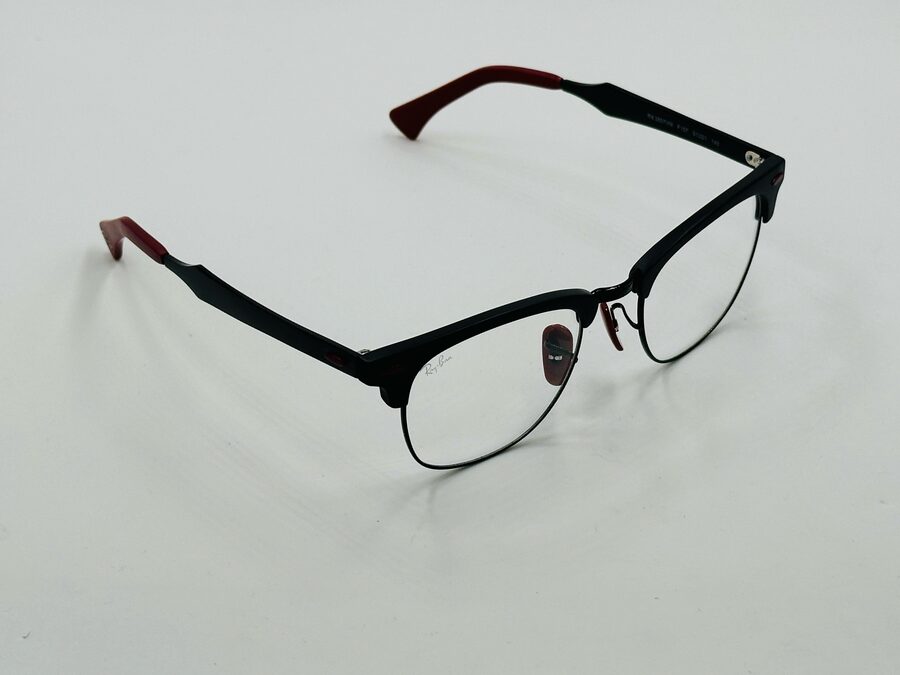 Ray-Ban black metal optical frame