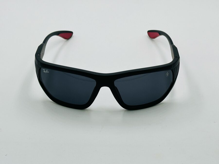 Ray-Ban black square sport sunglasses