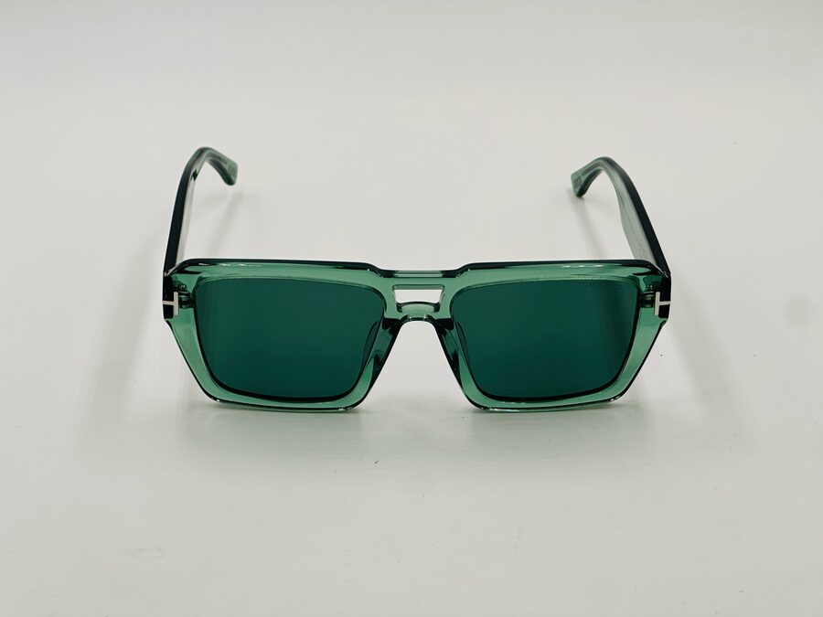 Tom Ford green square sunglasses