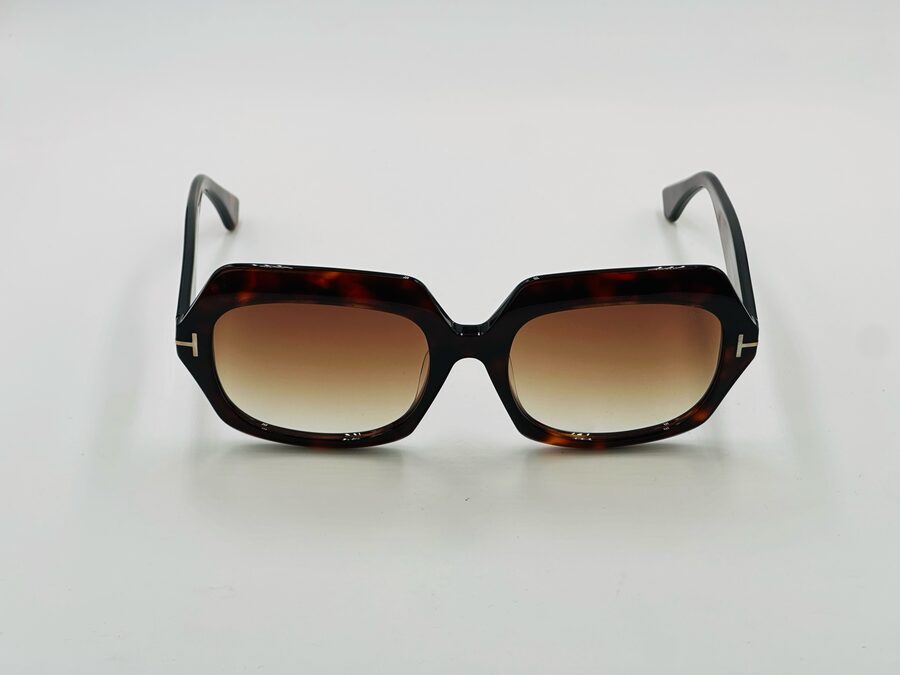 Tom Ford tortoiseshell bold square sunglasses